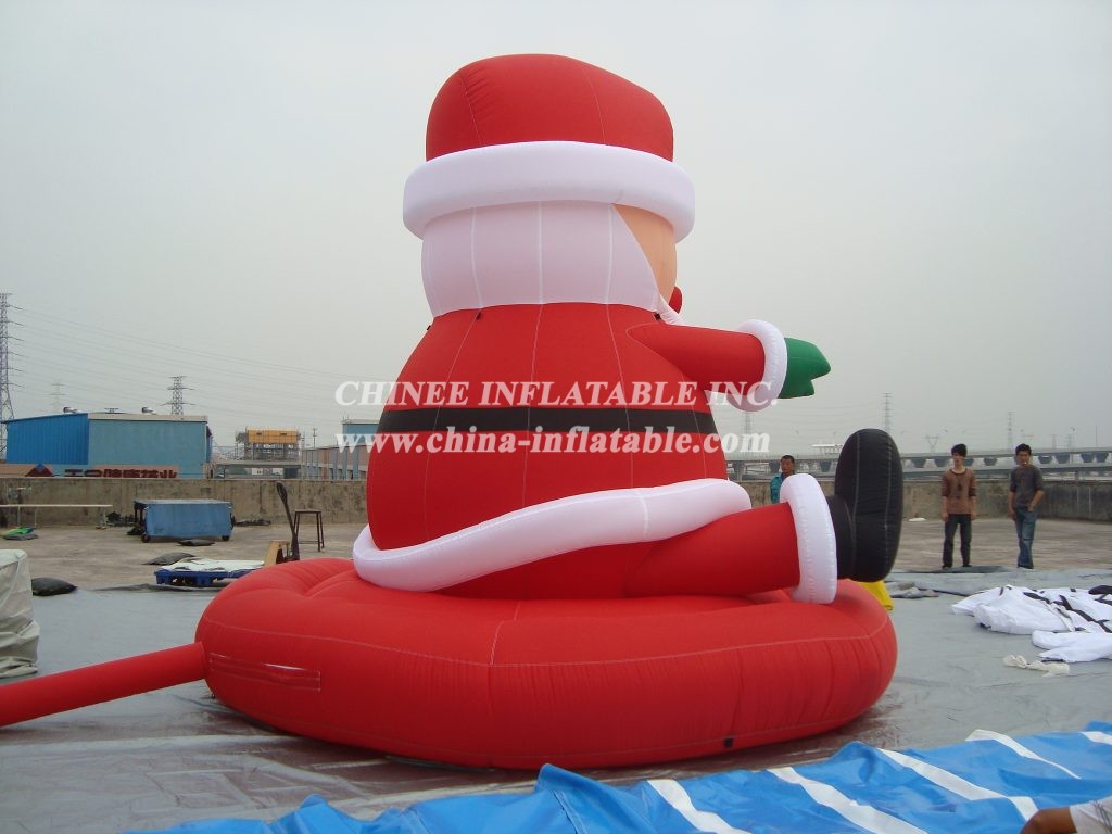 C1-129 Christmas Outdoor Santa Claus Inflatable Decoration