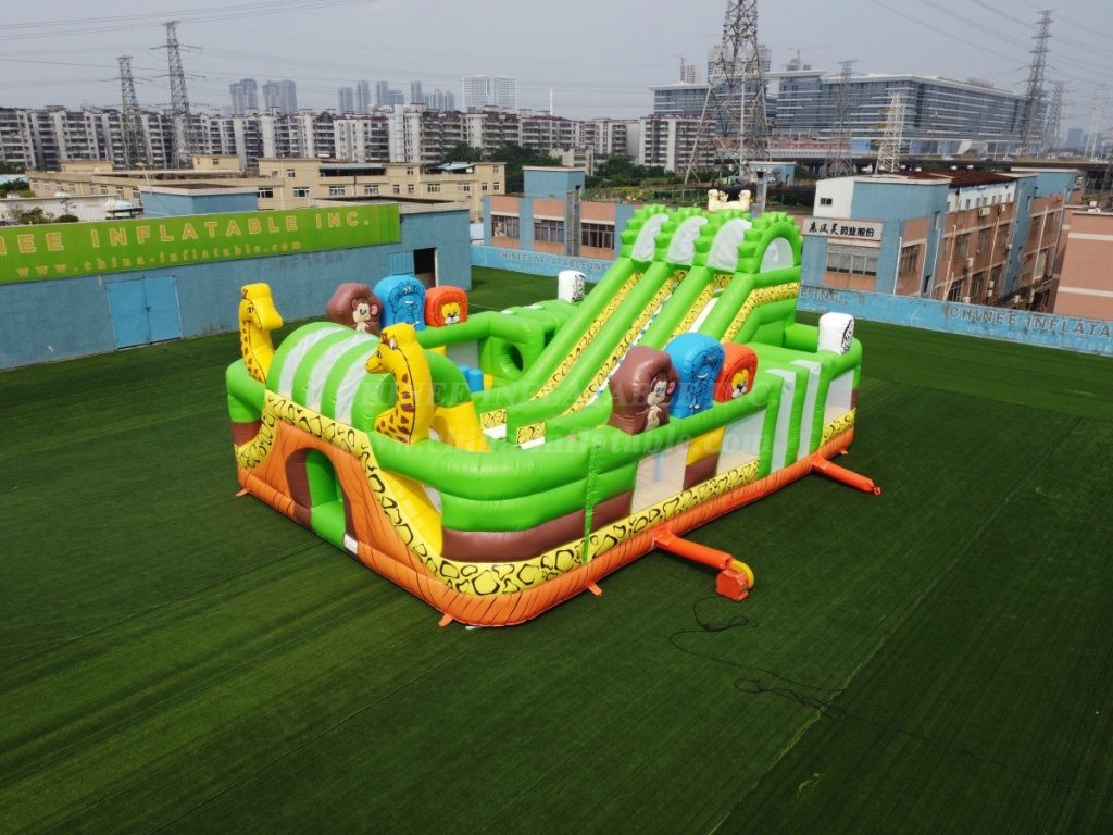 T6-250 Jungle Theme Inflatable Funcity