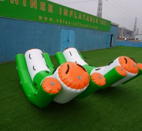 T10-123 Double Rocker Inflatable Water Sport Games For Kids Party Events