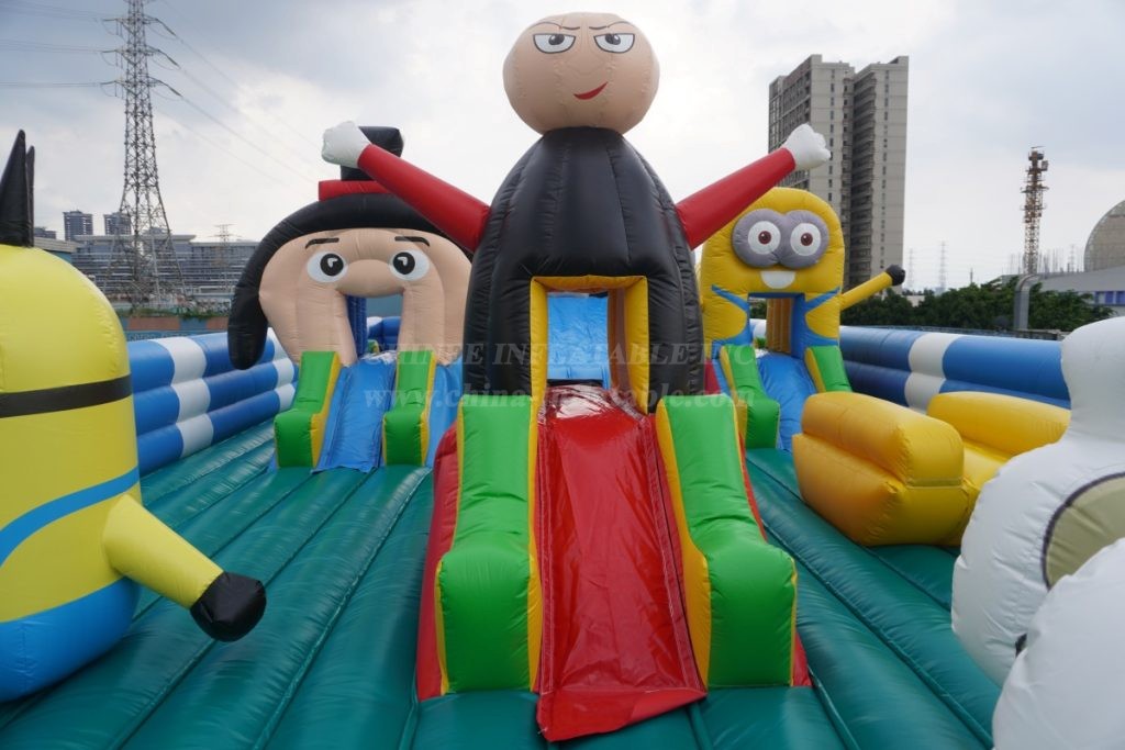 T6-146 Minions Giant Inflatable Playground