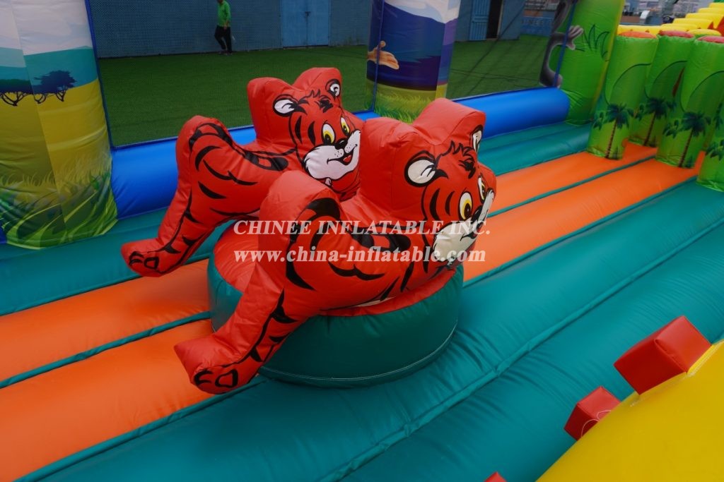 GF2-017 Jungle Theme Inflatable Funcity