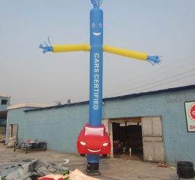 D1-14 Inflatable Wave Man Sky Air Dancer For Advertising