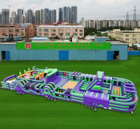 GF2-034 Inflatable Funcity Jumping Bouncy Obstacle Inflatable Outdoor Playground