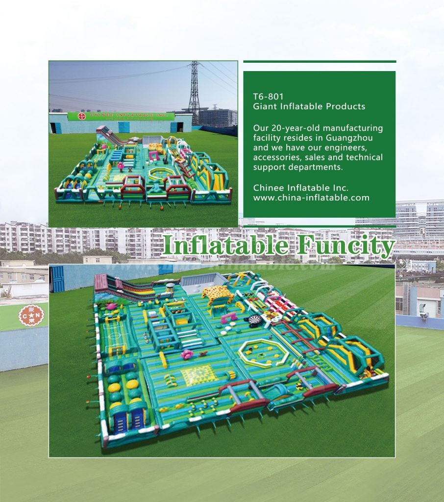 T6-801 Inflatable Park Inflatable Games
