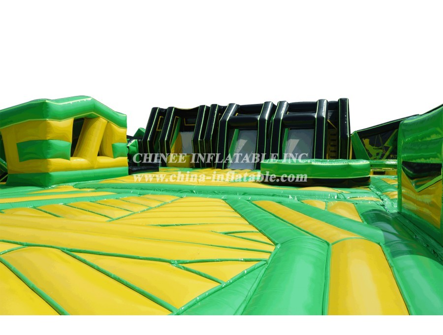 GF2-062 Inflatable Park Jumping Bouncy Obstacle Inflatable Outdoor Playground
