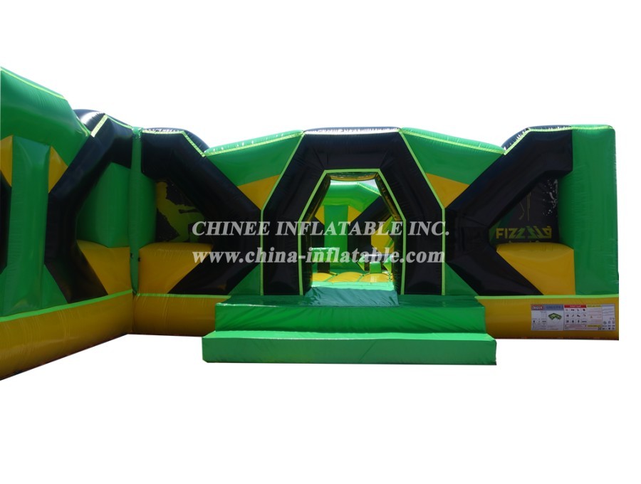 GF2-061 Inflatable Park Jumping Bouncy Obstacle Inflatable Outdoor Playground