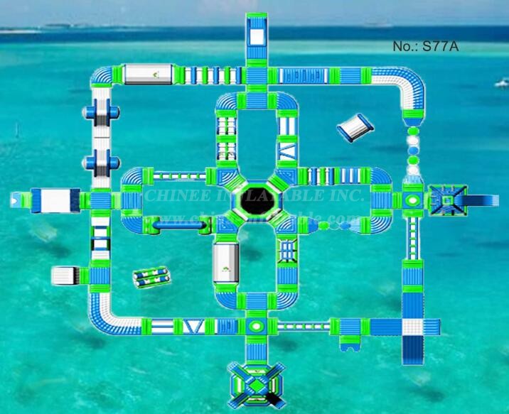 S77 Water Park Inflatable Water Park Aqua Park Water Island From Chinee Inflatables