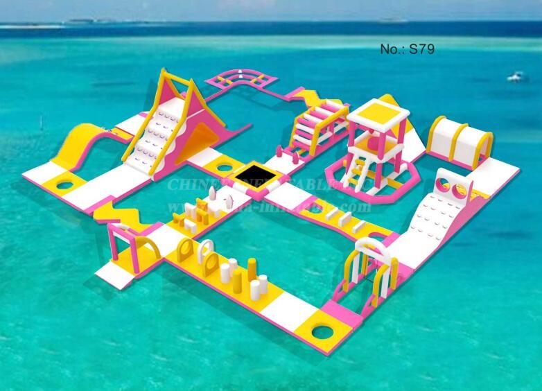 S79 Inflatable Water Park Aqua Park Water Island From Chinee Inflatables