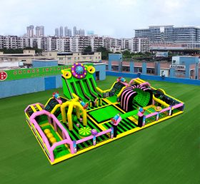 GF2-083 Inflatable Park Jumping Bouncy Obstacle Inflatable Outdoor Playground