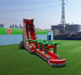 T8-4033 27 Ft Tropical Volcano Slip &Amp; Slide