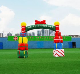C1-234 Inflatable Merry Christmas Arch