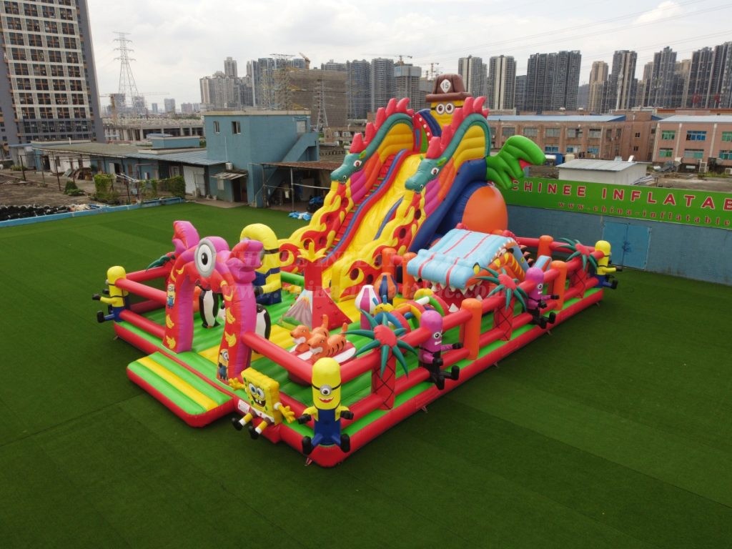 T6-859 Giant Minion Slide Playground