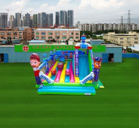 T6-822 Platform Slide Patrol Inflatable Tower