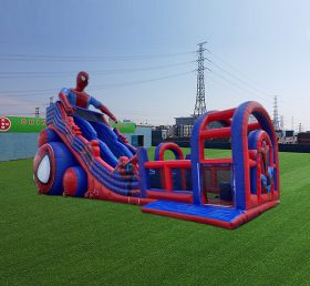 T6-1117 Spiderman theme inflatable park