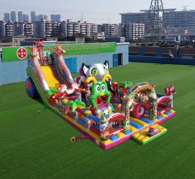 T6-1138 Inflatable Savanna Lemur Playground