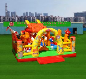 T6-1148 Inflatable fun lawn