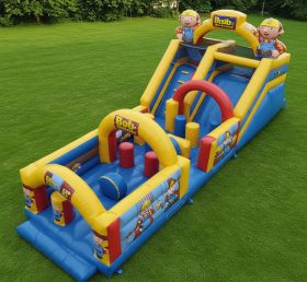 T8-8011 Bob The Builder Inflatable Dry Slide