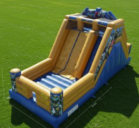 T8-8079 Transformers Inflatable Dry Slide
