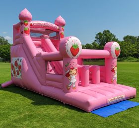 T8-8089 Strawberry Shortcake Inflatable Dry Slide