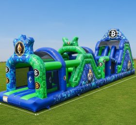 T7-3611 Cryptocurrency Inflatable Obstacle Courses