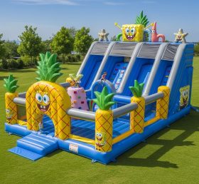 T6-6282 Spongebob Theme Inflatable Funcity