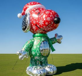 C1-726 Snoopy Christmas Inflatable Cartoons