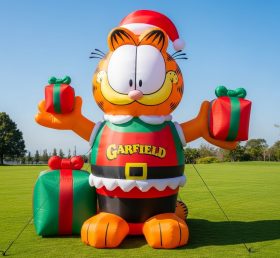 C1-733 Garfield Christmas Inflatable Cartoon