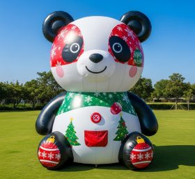 C1-741 Christmas Panda Inflatable Cartoon