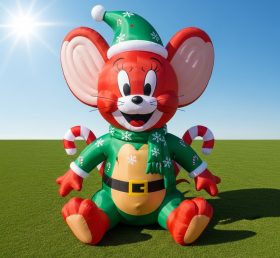 C1-773 Christmas Jerry Mouse Inflatable Cartoon