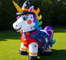 Cartoon3-271 Halloween Unicorn Inflatable Cartoons