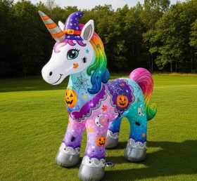Cartoon3-292 Halloween Unicorn Inflatable Cartoons