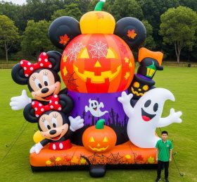 Cartoon3-315 Mickey & Minnie Halloween Inflatable Cartoons