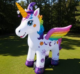 Cartoon3-342 Halloween Unicorn Inflatable Cartoons