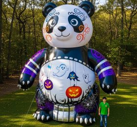Cartoon3-344 Halloween Panda Inflatable Cartoons