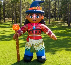 Cartoon3-413 Halloween Witch Theme Inflatable Cartoons