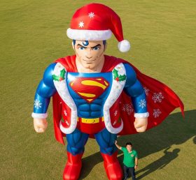 Cartoon3-546 Superman Christmas Inflatable Cartoon