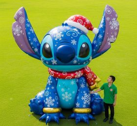 Cartoon3-620 Lilo & Stitch Christmas Inflatable Cartoons
