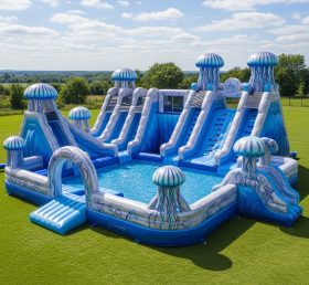 Pool3-477 Jellyfish Theme Pool Water Park