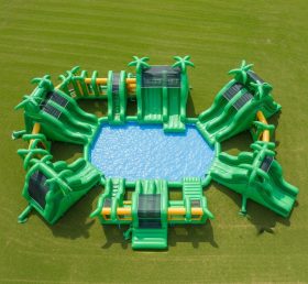 Pool3-478 Jungle Theme Pool Water Park