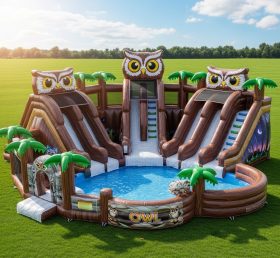 Pool3-500 Owl Theme Pool Water Park