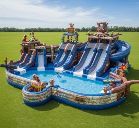 Pool3-513 Pirates Theme Pool Water Park