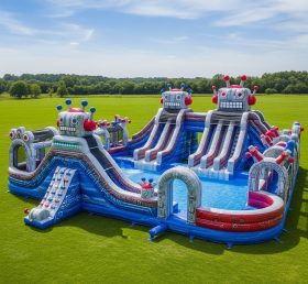 Pool3-520 Robot Theme Pool Water Park
