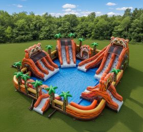 Pool3-534 Tiger Theme Pool Water Park