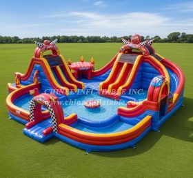 Pool3-586 Cars Theme Pool Water Park