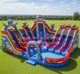 Pool3-587 Cars Theme Pool Water Park