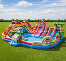 Pool3-596 Dora Theme Pool Water Park