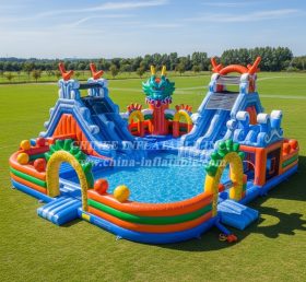 Pool3-600 Dragon Ball Theme Pool Water Park
