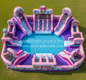 Pool3-625 L.O.L.SURPRISE Theme Pool Water Park