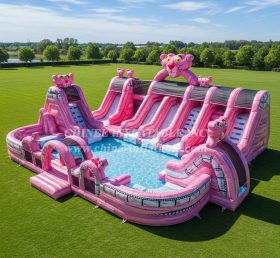 Pool3-664 Pink Panther Theme Pool Water Park
