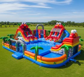 Pool3-725 Tickle Me Elmo Theme Pool Water Park